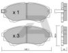 AISIN BPFO-1909 Brake Pad Set, disc brake